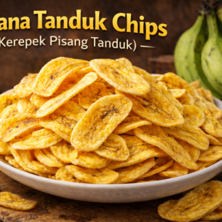 Banana Tanduk Chips (Kerepek Pisang Tanduk)
